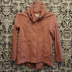 Jolt Dusty Rose Bomber Jacket